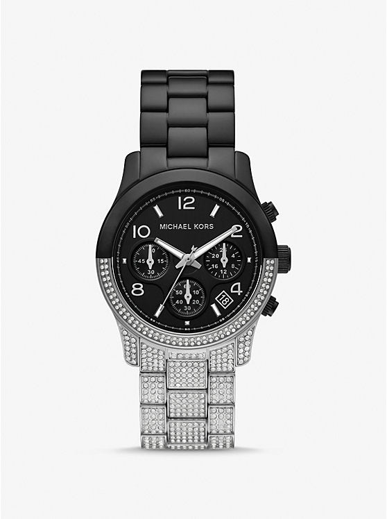 Runway Pavé Two-Tone Watch